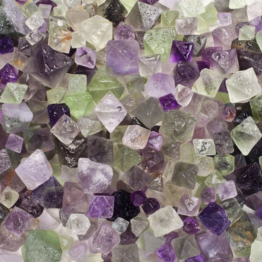 Fluorite Octahedrons